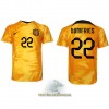 Officiële Voetbalshirt Nederland Denzel Dumfries 22 Thuis WK 2022 - Heren